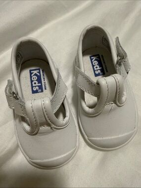 Keds White Baby Mary Jane Walker Shoes